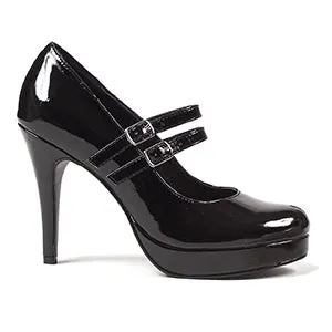 421-JANE 4" Double Strap Mary Jane