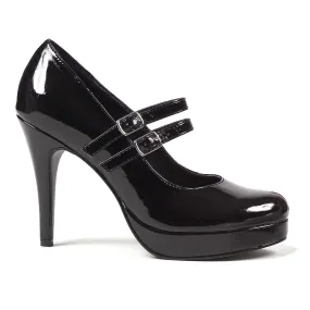 421-JANE 4" Double Strap Mary Jane
