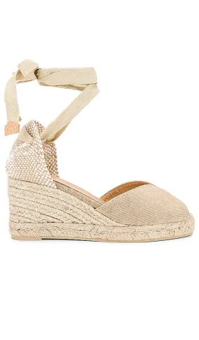 Castaner Bilina Wedge in White