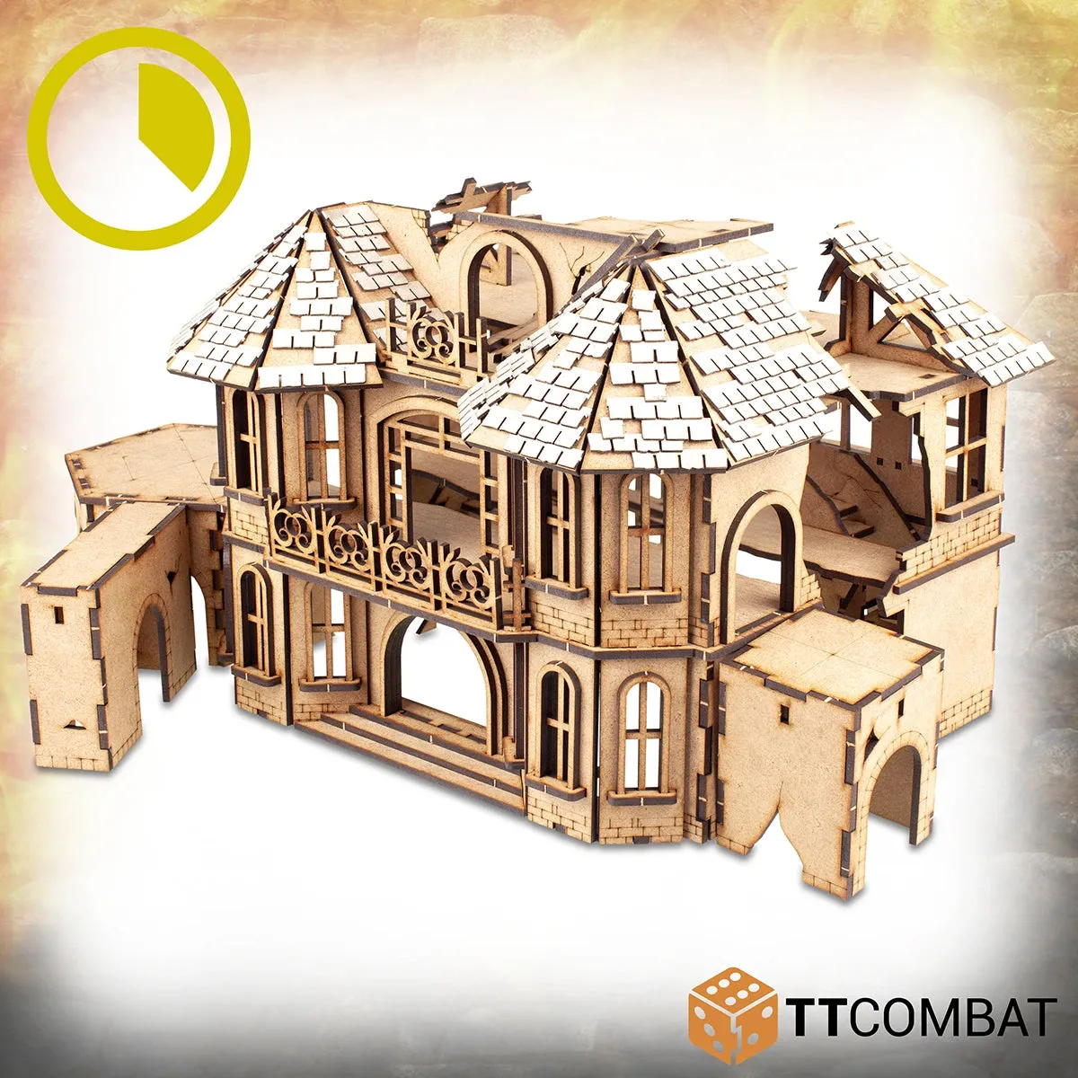 Courthouse Building - Savage Domain Tabletop Scenery