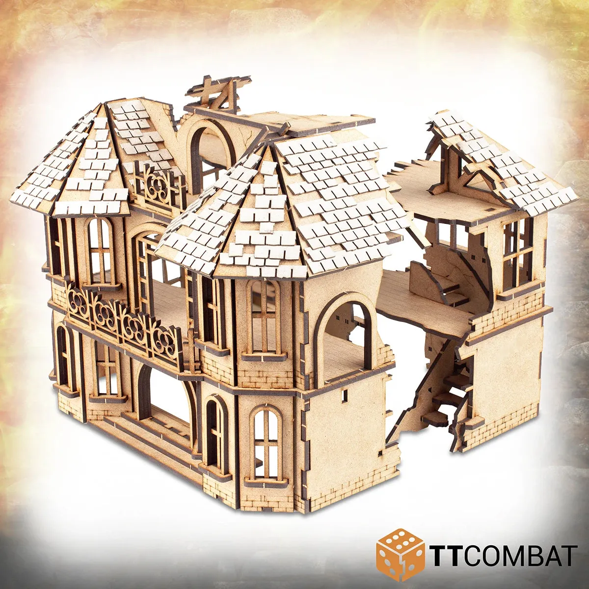 Courthouse Building - Savage Domain Tabletop Scenery
