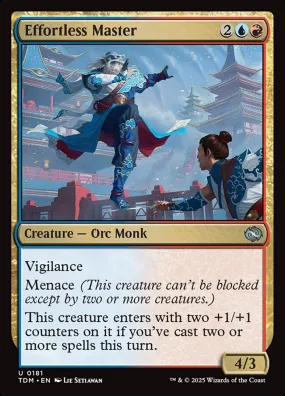 Effortless Master Tarkir Dragonstorm #181