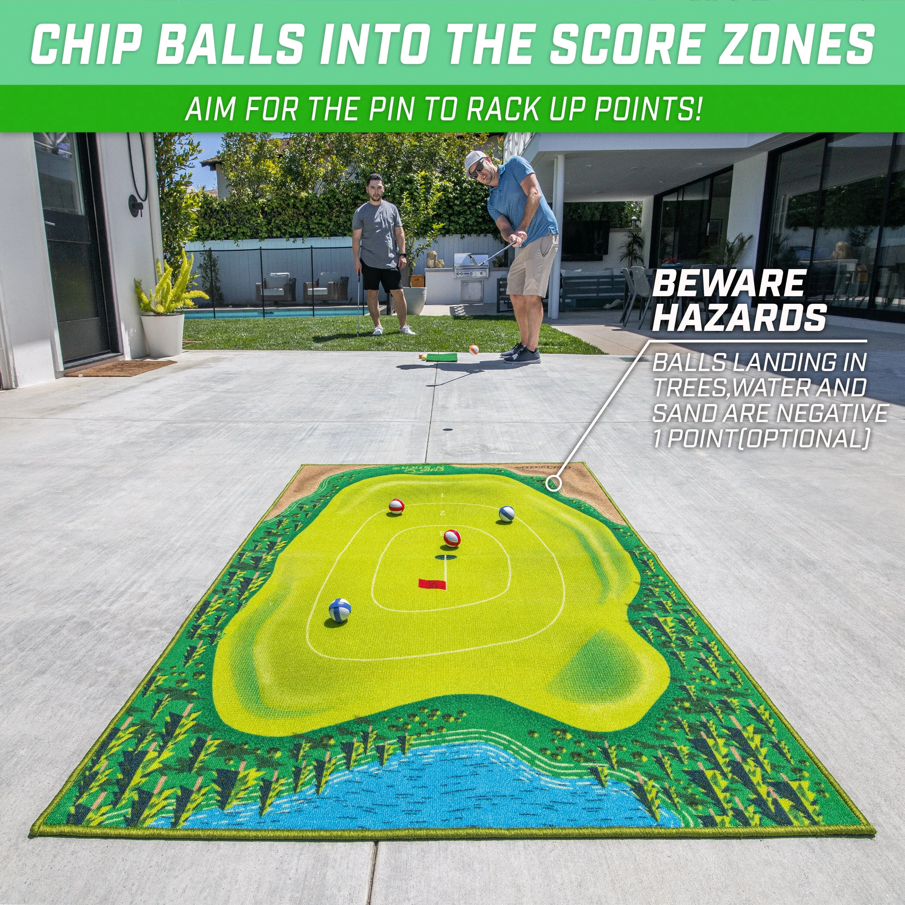 GoSports Mid-Size Chip N' Stick Golf Game