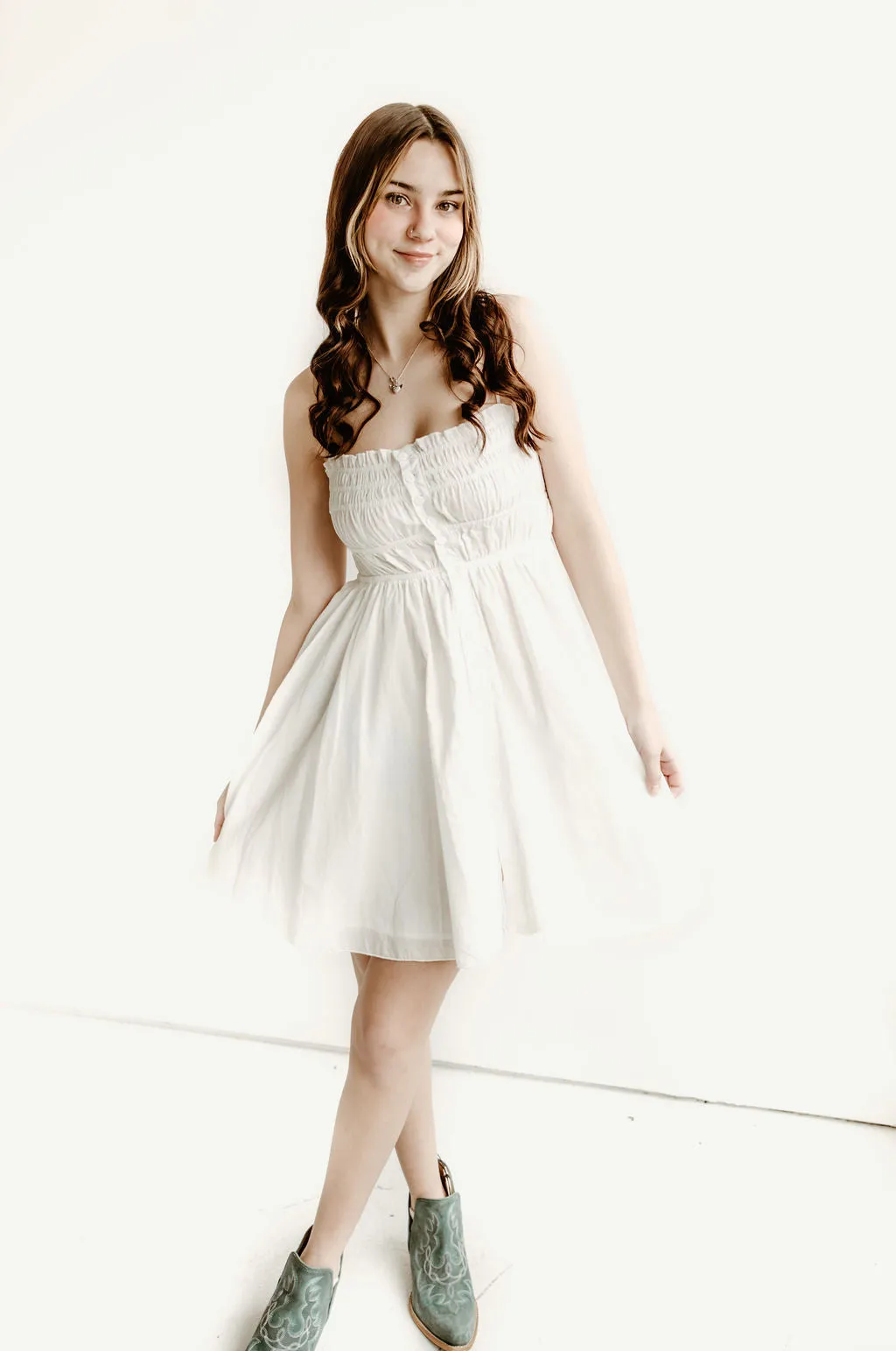 Little White Cotton Dress
