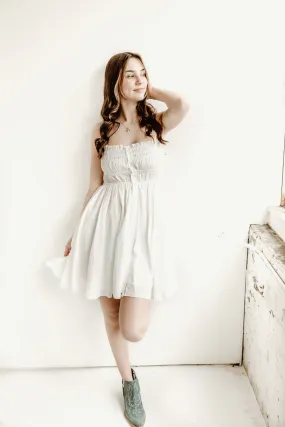 Little White Cotton Dress