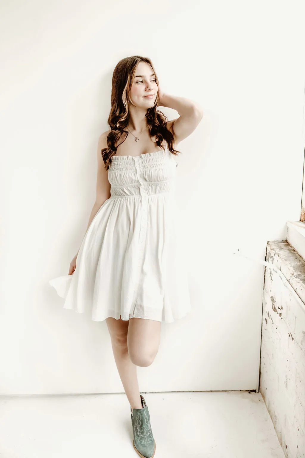 Little White Cotton Dress