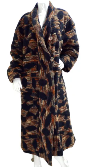 Missoni Vintage Multicolor Oversized Coat