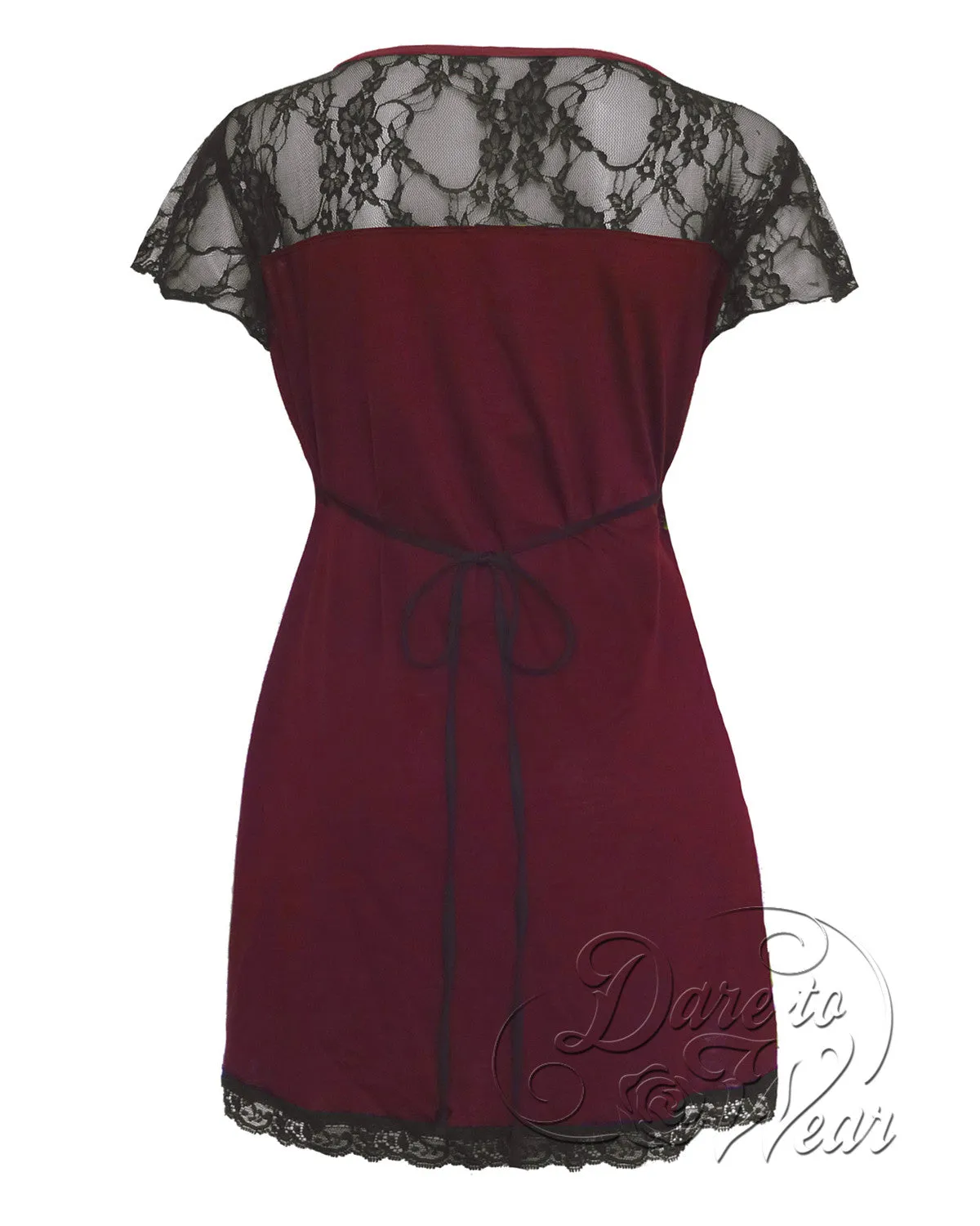 Roxanne Top in Burgundy