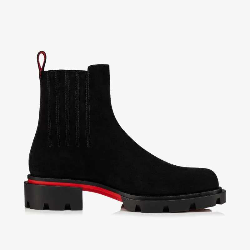 Urban Black Suede Boots