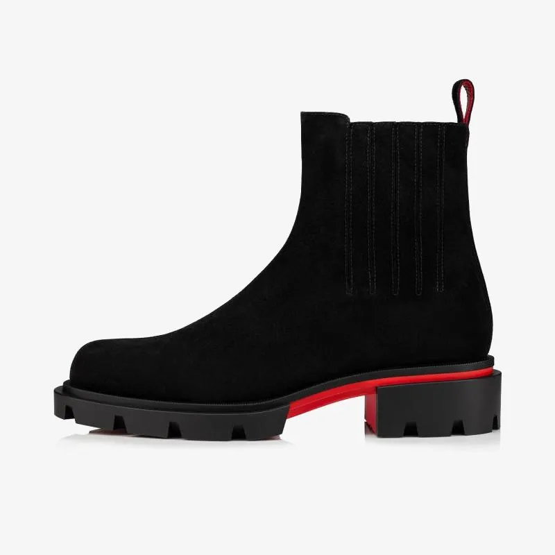 Urban Black Suede Boots