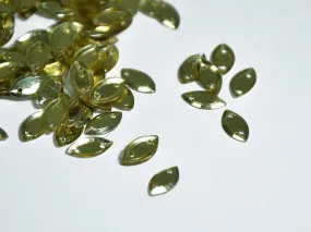 Water Golden Opaque Boat Plastic Sequins(Wholesale)