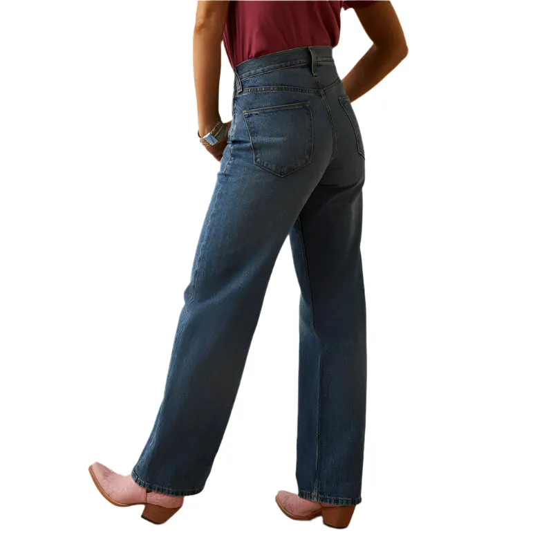 Women's Ariat Ultra High Rise Tomboy Wide Jean 10045189